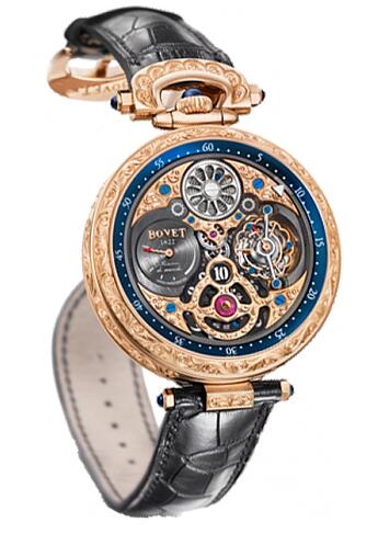 Bovet Amadeo Fleurier Grand Complications 47 5-Day Tourbillon Jumping Hours AIHS003-G123467 Replica watch